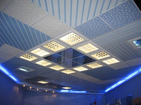 встроенные потолочные светильники 