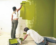 Окраска стен